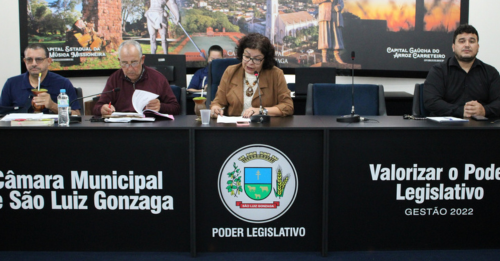 Foto: Emerson Scheis/Assessoria da Câmara Legislativa de São Luiz Gonzaga